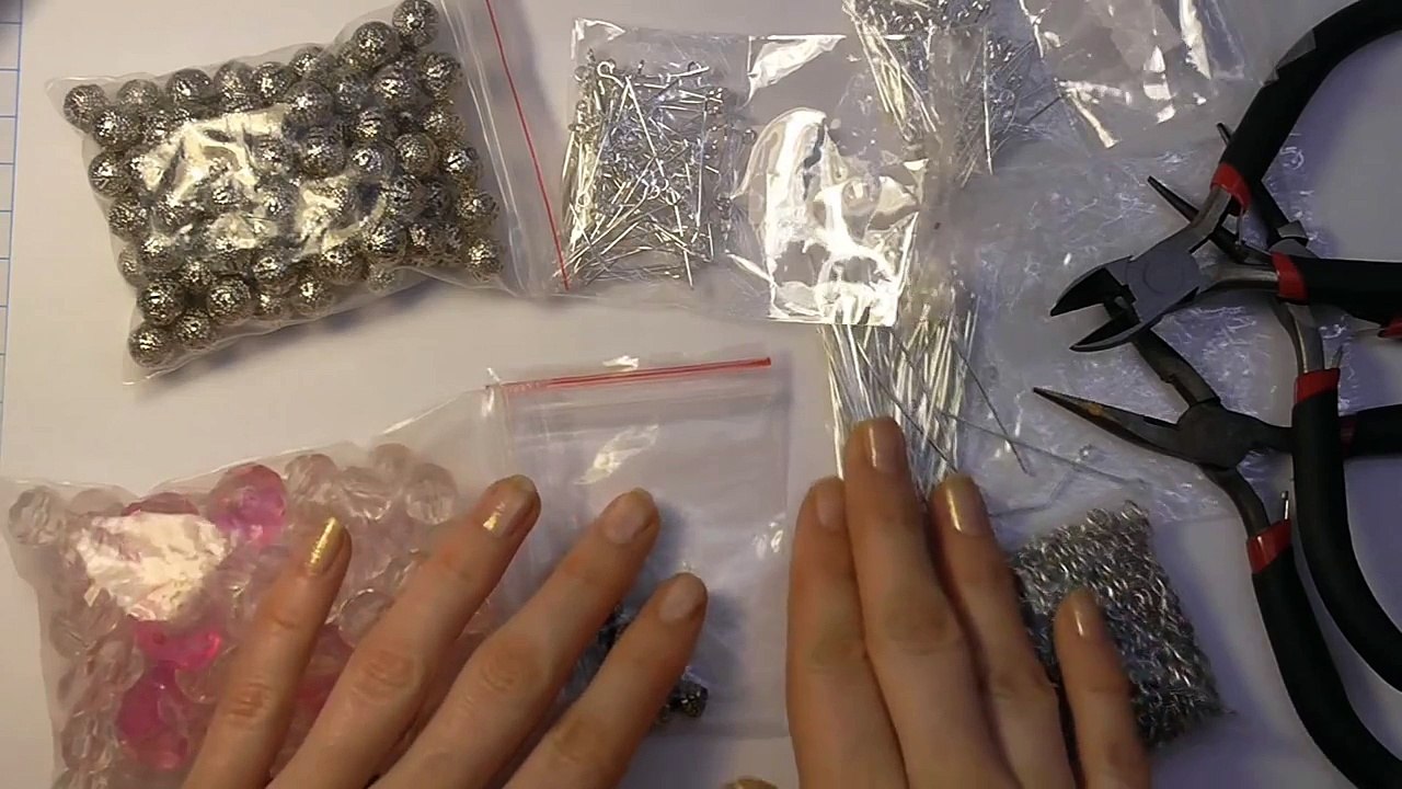 DIY Бусы своими руками. Мастер класс - Beads video tutorial
