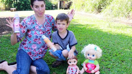 DIY Elephant's Toothpaste ❤ BABY ALIVE Mr. Bubbles Bath Foam ❤ How To Make Cool Science Experiment