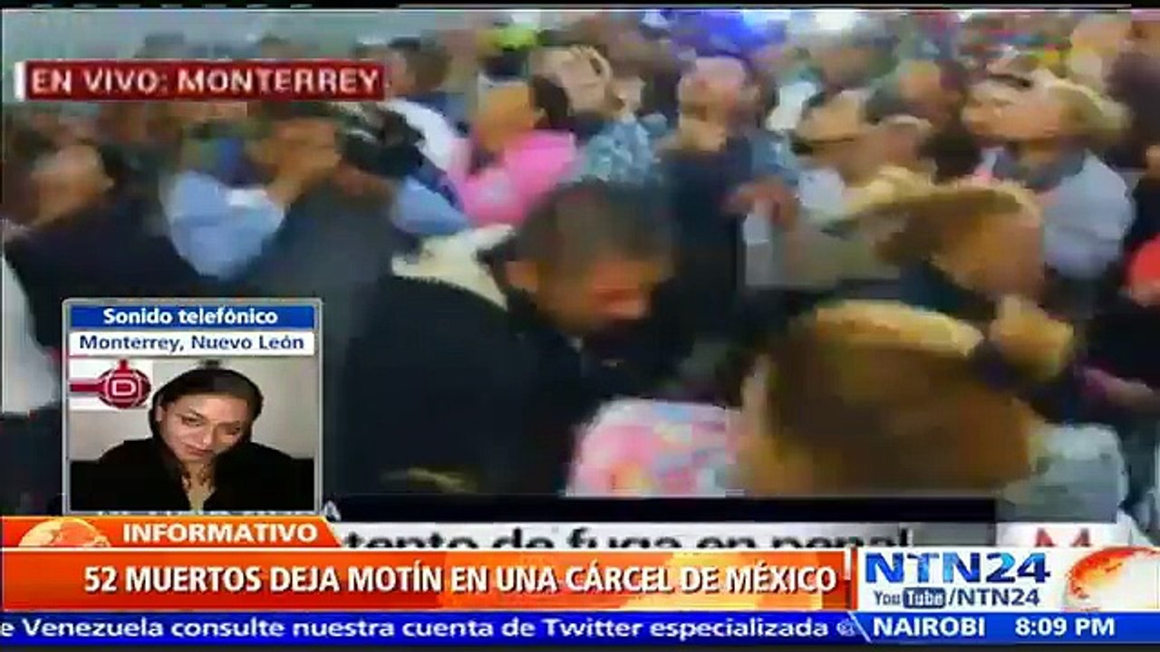 “Estamos tristes y desesperados”: familiares de presos en cárcel mexicana en la que se registró sangriento motín exigen