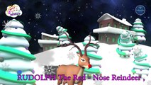 Rudolf The Rednosed Reindeer | Christmas songs for kids | Kids TV