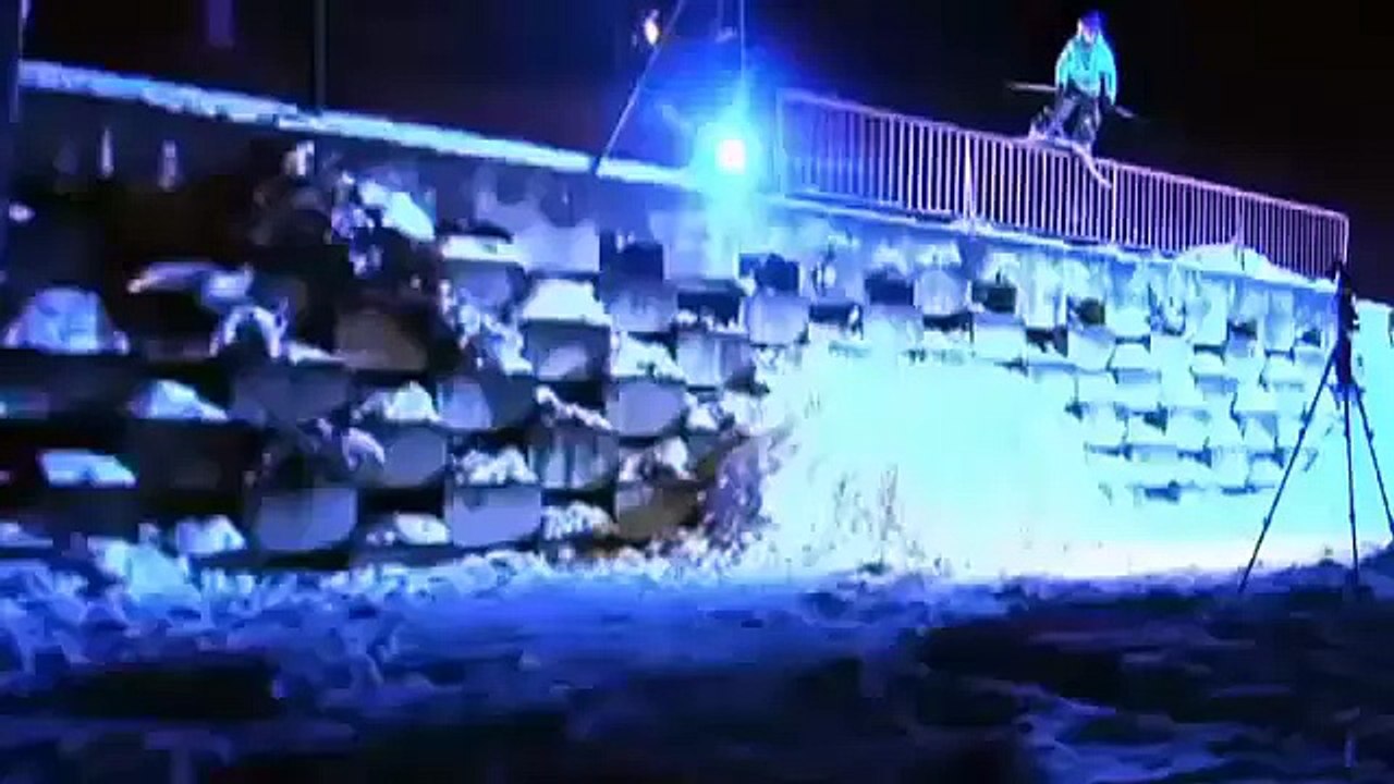 Приколы. Лучшее Видео. Трюки на лыжах 2