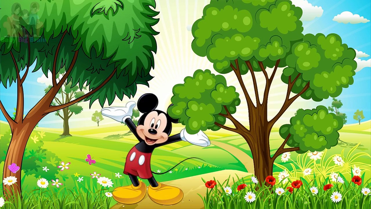 Barney Mickey Mouse Peppa Pig Teletubbies Inside Out Finger Family Song