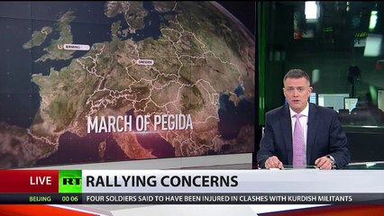 'Islam is invading' - Pegida rallies sweep across Europe!