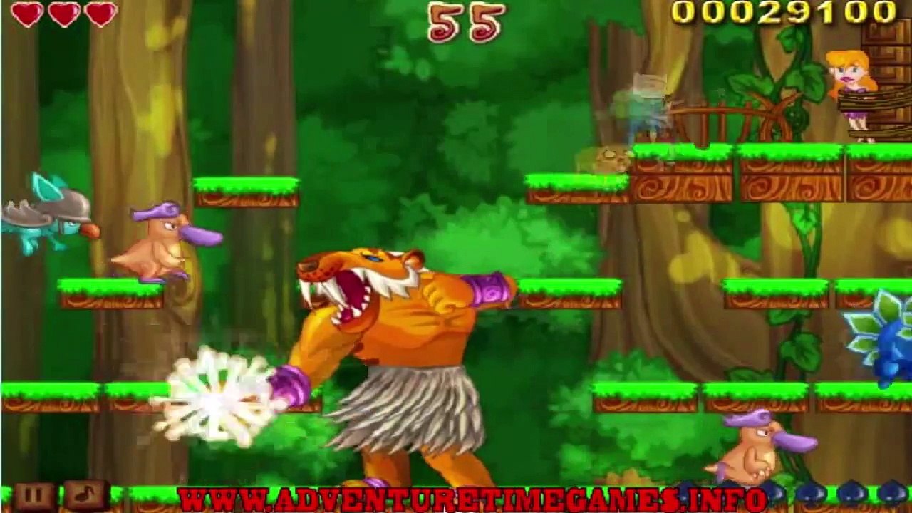 Adventure Time - Jungle Adventure [ Full Episodes ] - Adventure Time Games