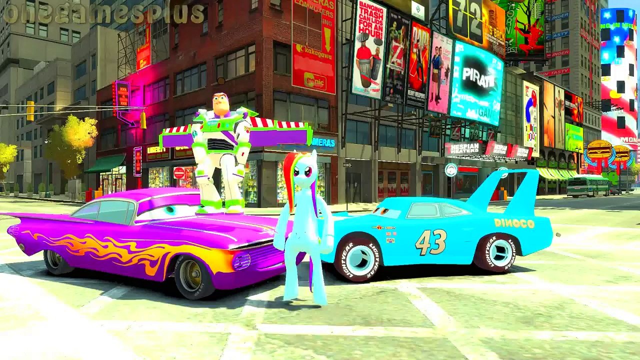 Childrens Songs Disney cars Lightning McQueen & Tokio Mater Goofy & Mickey Mouse