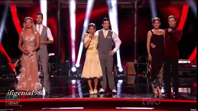 Amy Purdy & Derek Hough - Called safe - Week 8 - Season 18 - Dancing with the Stars