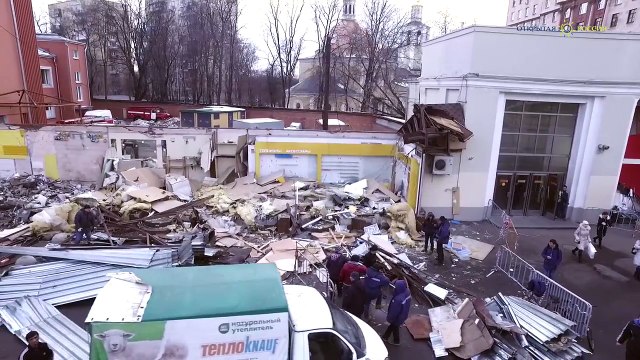 Главные развалины самостроя. Видео с квадрокоптера