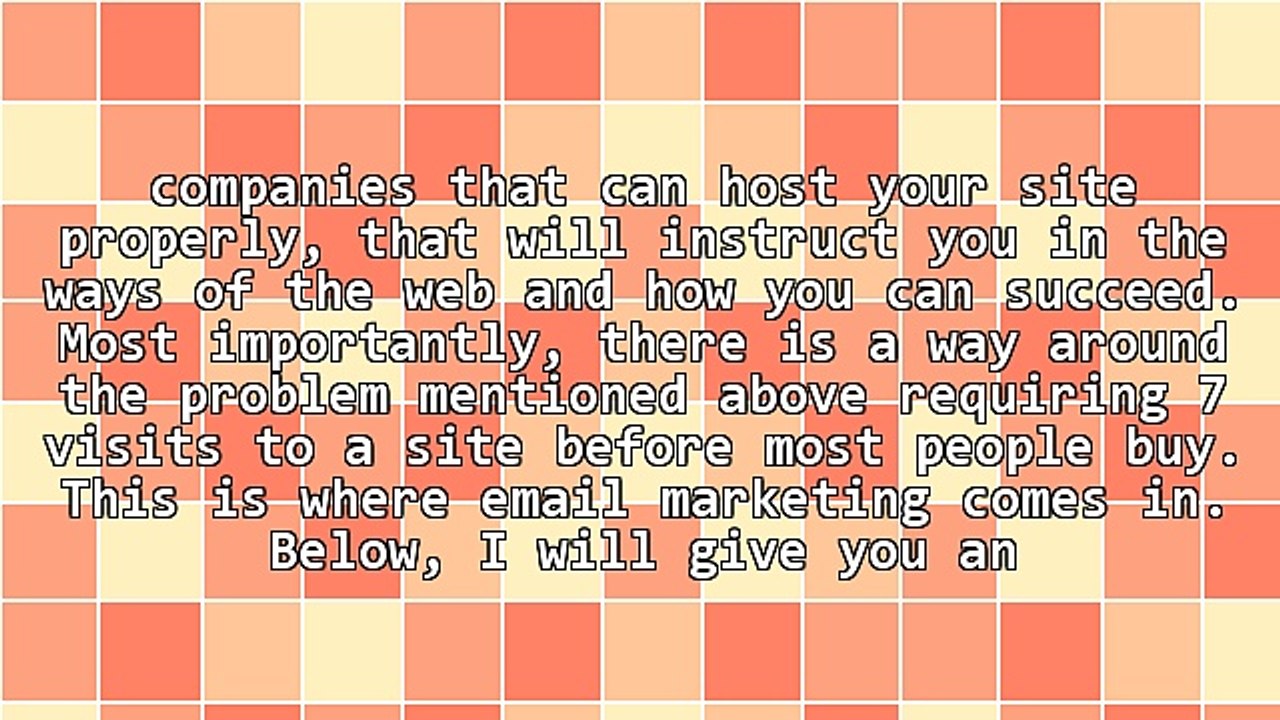 My Small Business Email Marketing Blueprint