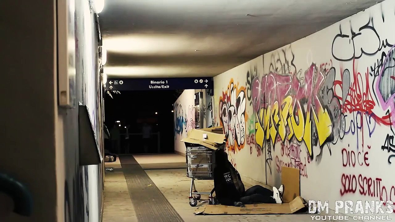 Telekinetic Priest Attack Scare Prank