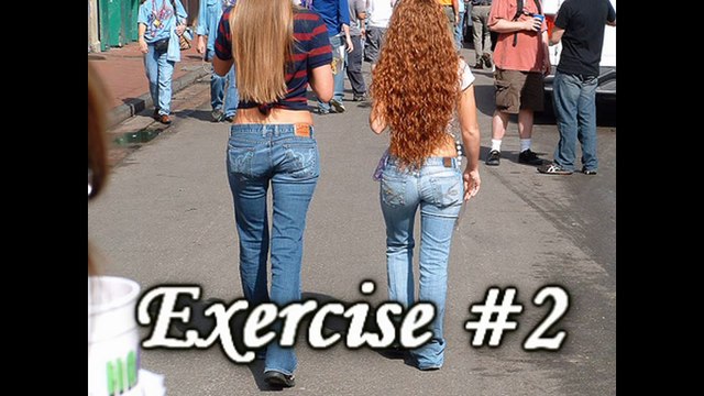 5 Min Tone Butt Workout 2, Fitness Training w Tammy