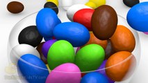Learn Colors _ Colours with 3D Rainbow Eggs for Toddlers Children Kids Fun Learning [DuckDuckKidsTV]