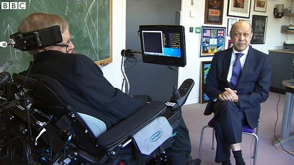 Prof Stephen Hawking celebrates gravitational wave discovery