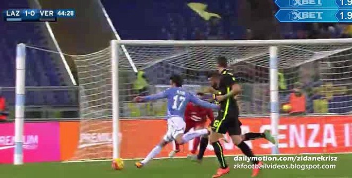 1-0 Alessandro Matri - Lazio v. Hellas Verona 11.02.2016 HD