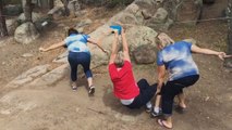 Three Moms Fail At Ziplining