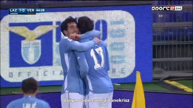 1-0 Alessandro Matri Goal HD - Lazio 1-0 Hellas Verona 11.02.2016 HD Serie A