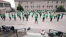 Concours Flashmob Euro 2016 Collège Falabrègue (42)