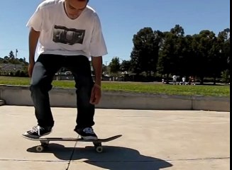 FRONTSIDE SHOVE IT SLOW MOTION