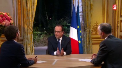 Holande : "je serais pleinement président jusqu'au bout"