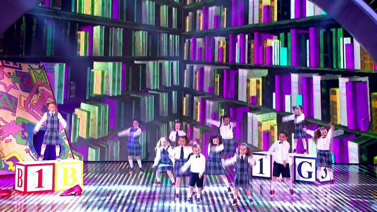 Preskool dance troupe Get Ready to Rhumble! - Semi-Final 3 - Britain's Got Talent 2013