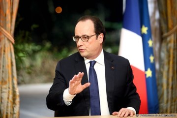 Interview du président François Hollande aux 20h de TF1 et France 2