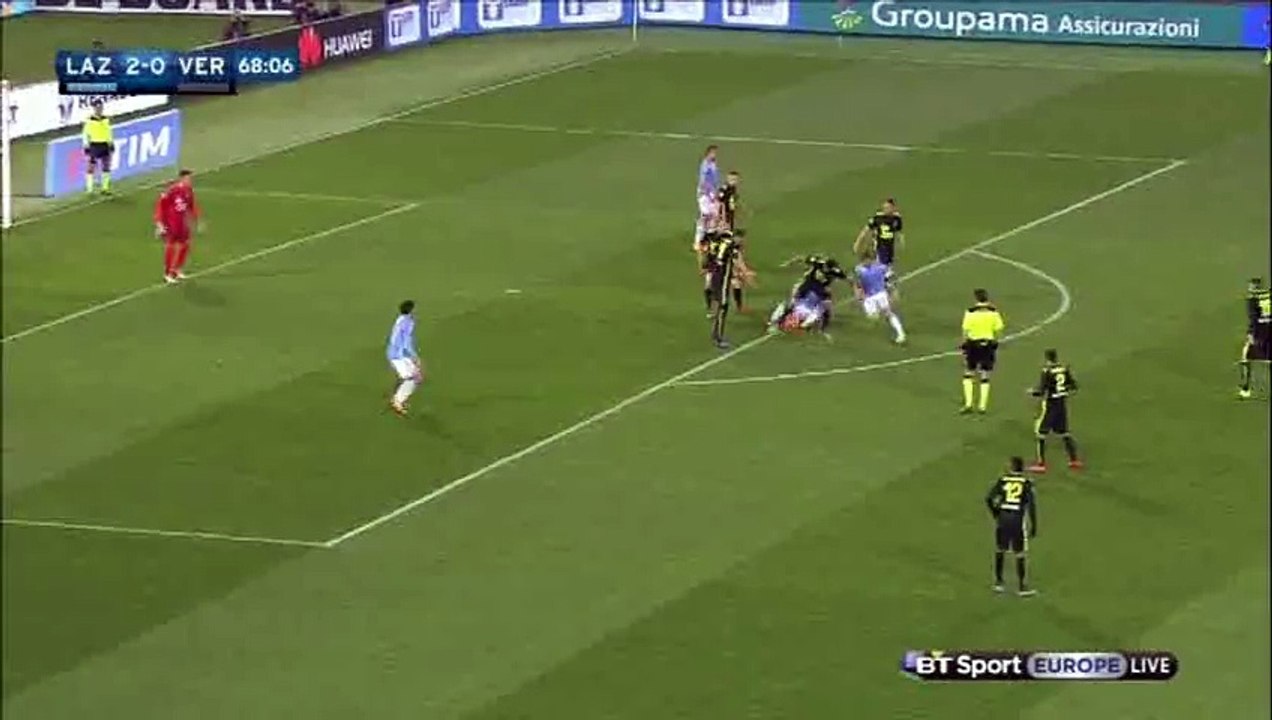 3-0 Felipe Anderson Goal - Lazio v. Hellas Verona - Serie A 11.02.2016