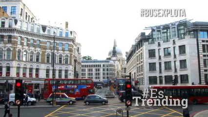 Explosión de bus en Londres resulta no ser lo que parece