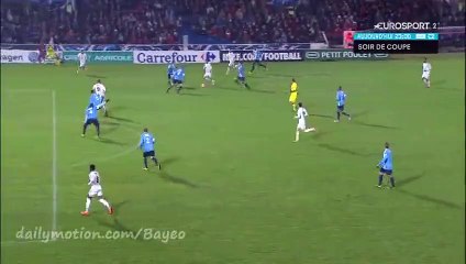 Romain Alessandrini Goal HD - Trelissac 0-1 Marseille - 11-02-2016 (1)