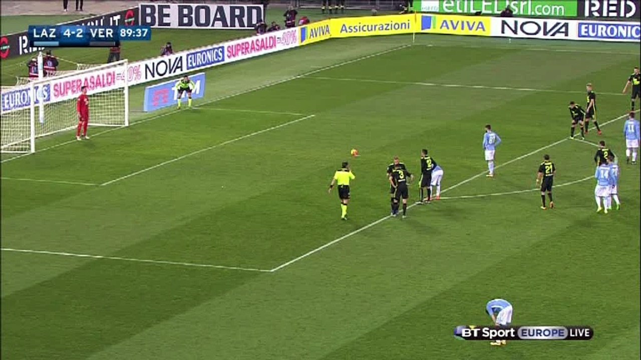 Antonio Candreva Goal HD - Lazio 5-2 Verona - 11-02-2016