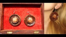 DIY Серьги с морскими камушками. Мастер-класс - Earrings with sea pebbles