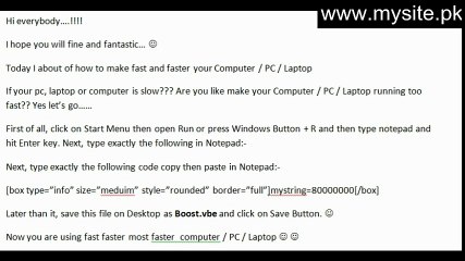 How to make your computer run faster