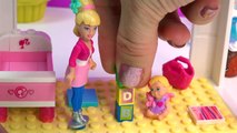 Barbie Mini Doll Playset Mega Bloks Babysitting Baby Playset Lego Blind Bag Toy Review Unb