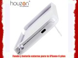 HOUZON USB Externos 2200 mah Batería Funda Cargador-batería Externa Recargable Para Apple iphone