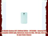 LG Mobile Battery BP2 3000mA White - BP203WA - Batería/Pila recargable (3000 mAh Universal