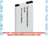 Wentronic - Batería de recambio para teléfono inalámbrico Gigaset SL78H/SL780/SL788 (700 mAh)