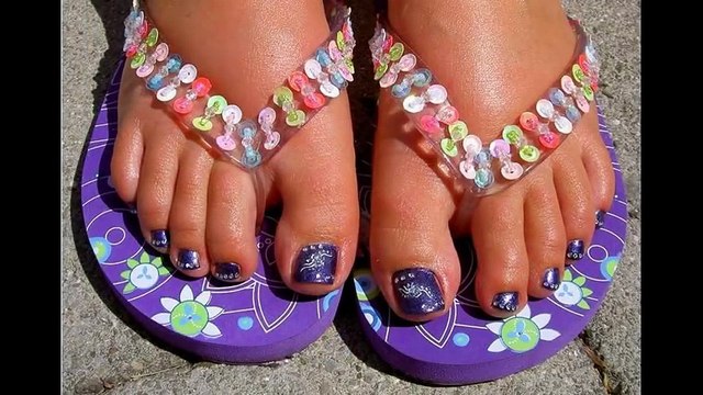 Дизайн ногтей на ногах фото