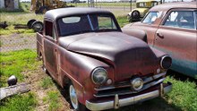 Tucumcari, New Mexico - old antique, derelict abandoned cars