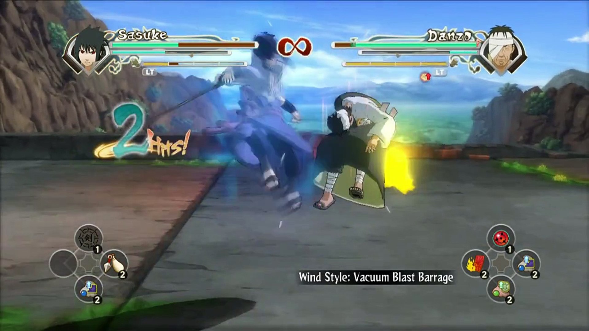 Naruto Shippuden Ultimate Ninja Storm Generations Hd Sasuke Vs Danzo