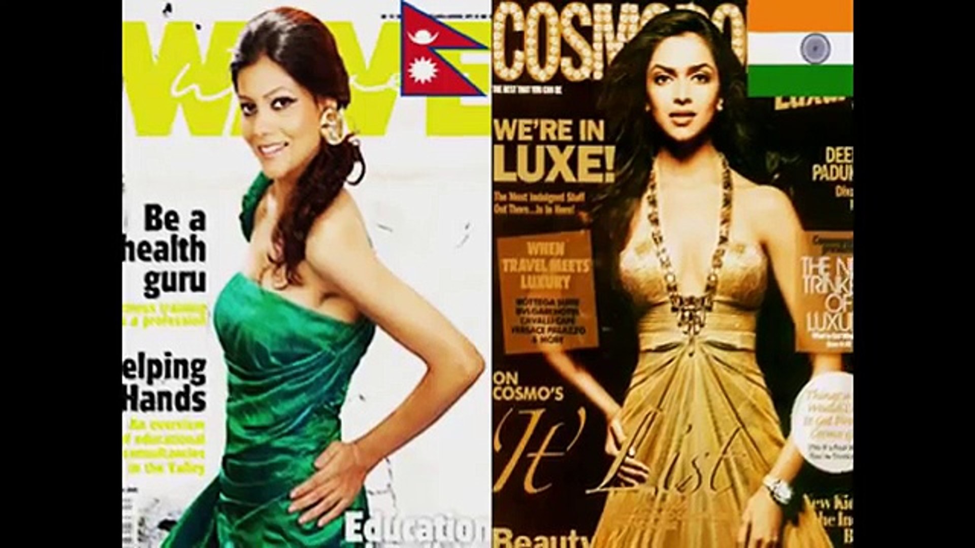 Nepalese VS Indian Celebrities