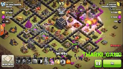 Clash of Clans - GOWIPE TH9 To Get 3 STARS