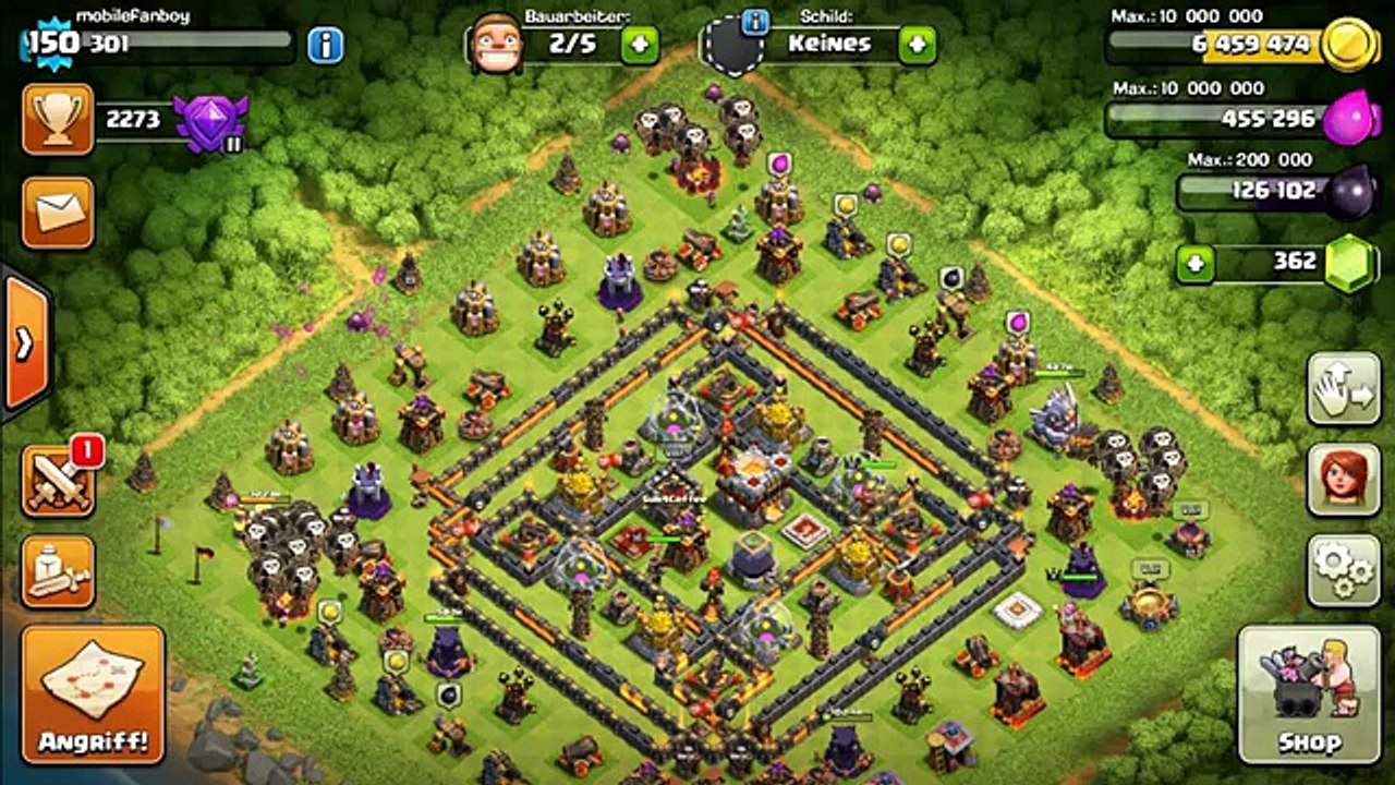 RATHAUS 11 vs. RATHAUS 9 - FAIL?! || CLASH OF CLANS || Let's Play CoC [Deutsch/German]