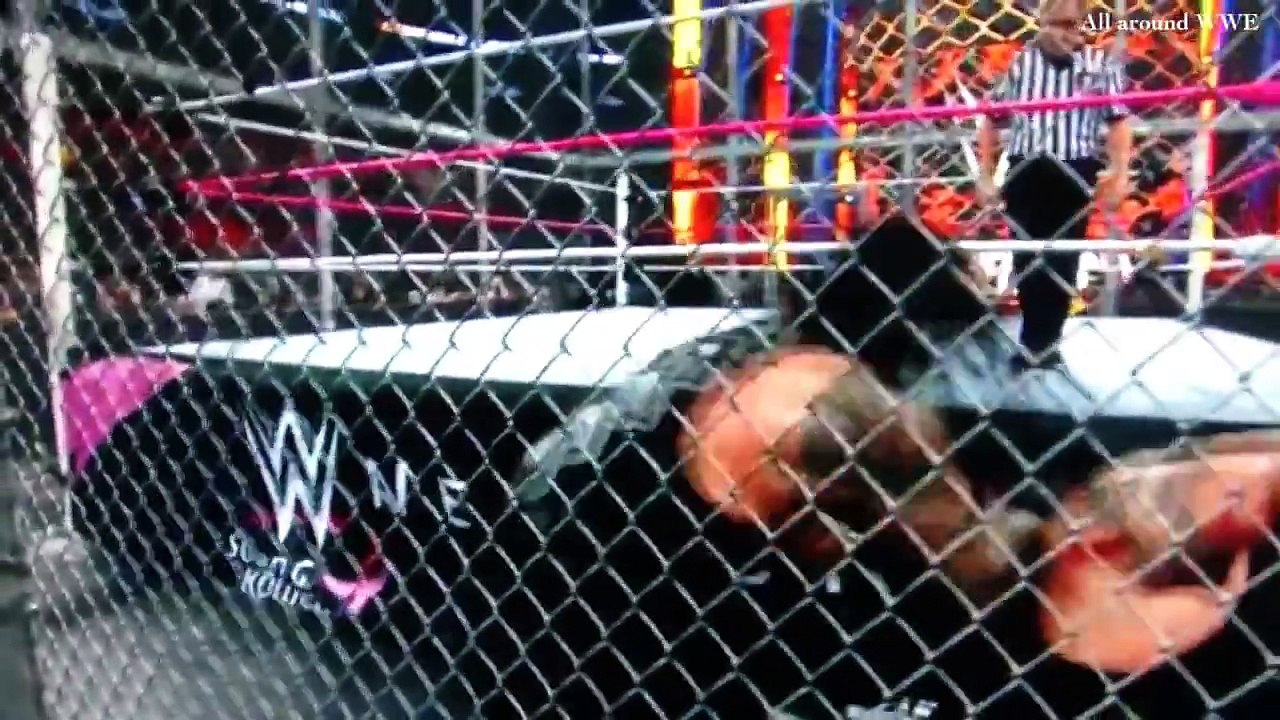 WWE Roman Reigns Vs Bray Wyatt Hell In A Cell 2015 Highlights