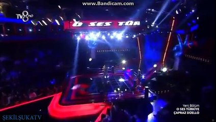 Emre Sertkaya O Ses Türkiye çapraz düello sevgilisi rakibi oldu 2016