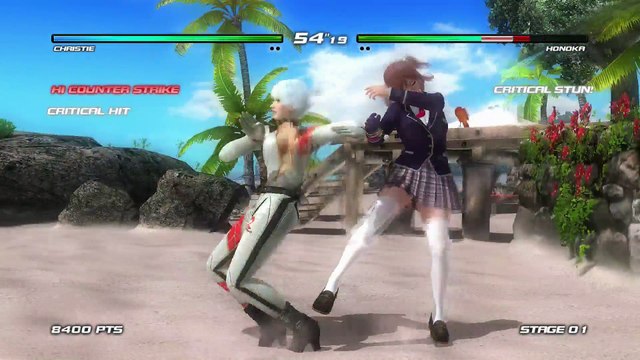 DEAD OR ALIVE 5 LAST ROUND PS4 ARCADE ROOKIE - CHRISTIE NUDE MOD