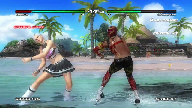 DEAD OR ALIVE 5 LAST ROUND PS4 ARCADE NORMAL - CHRISTIE NUDE MOD