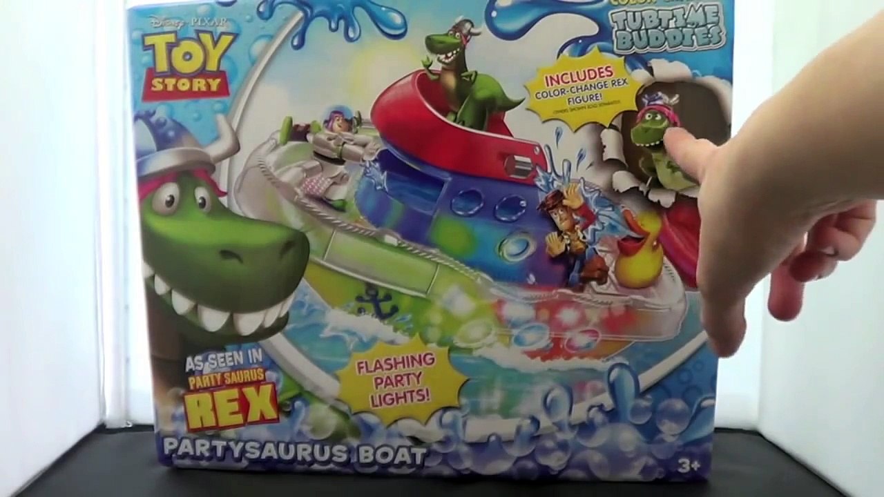Toy Story Toons Partysaurus Rex Boat From Partysaurus Rex Color Changers Color Splash Buddies