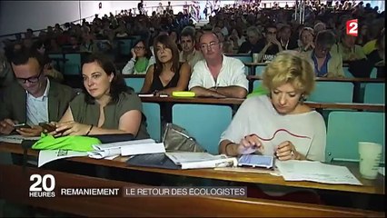 Remaniement ministériel : les Verts se déchirent