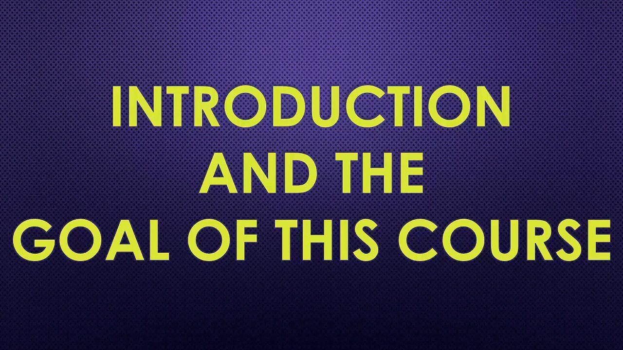 Learn and Understand NodeJS 001 - Introduction and the Goal of this Course