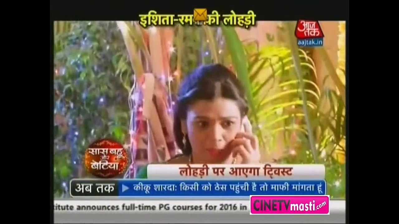 Yeh Hai Mohabbatein 13th janauary 2016 Ishita Raman ki Suni Suni lohori cinetvmasti com