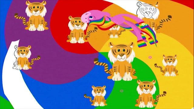 Мультфильмы для малышей - развивающий мультик Лошадка Радуга, учим цвета, цвета для малышей