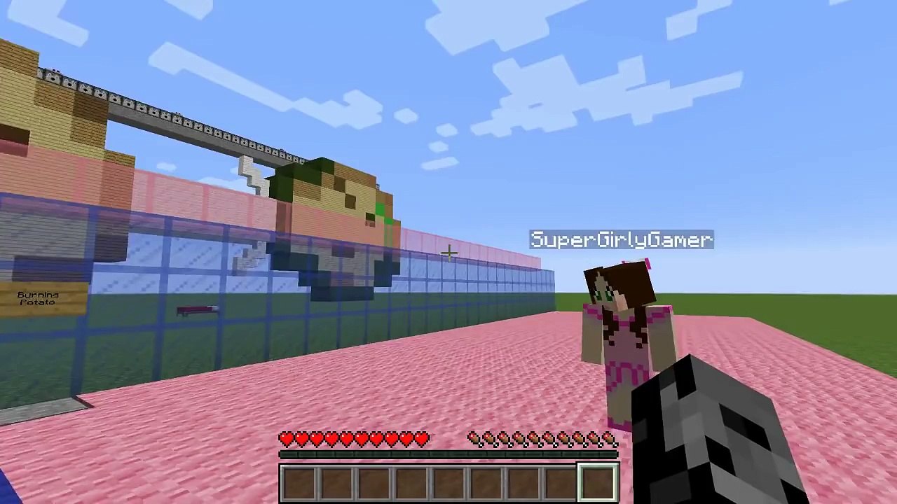 Minecraft: THE BURNING POTATO! (YOUR WORST NIGHTMARE IS HERE!) Mini-Game